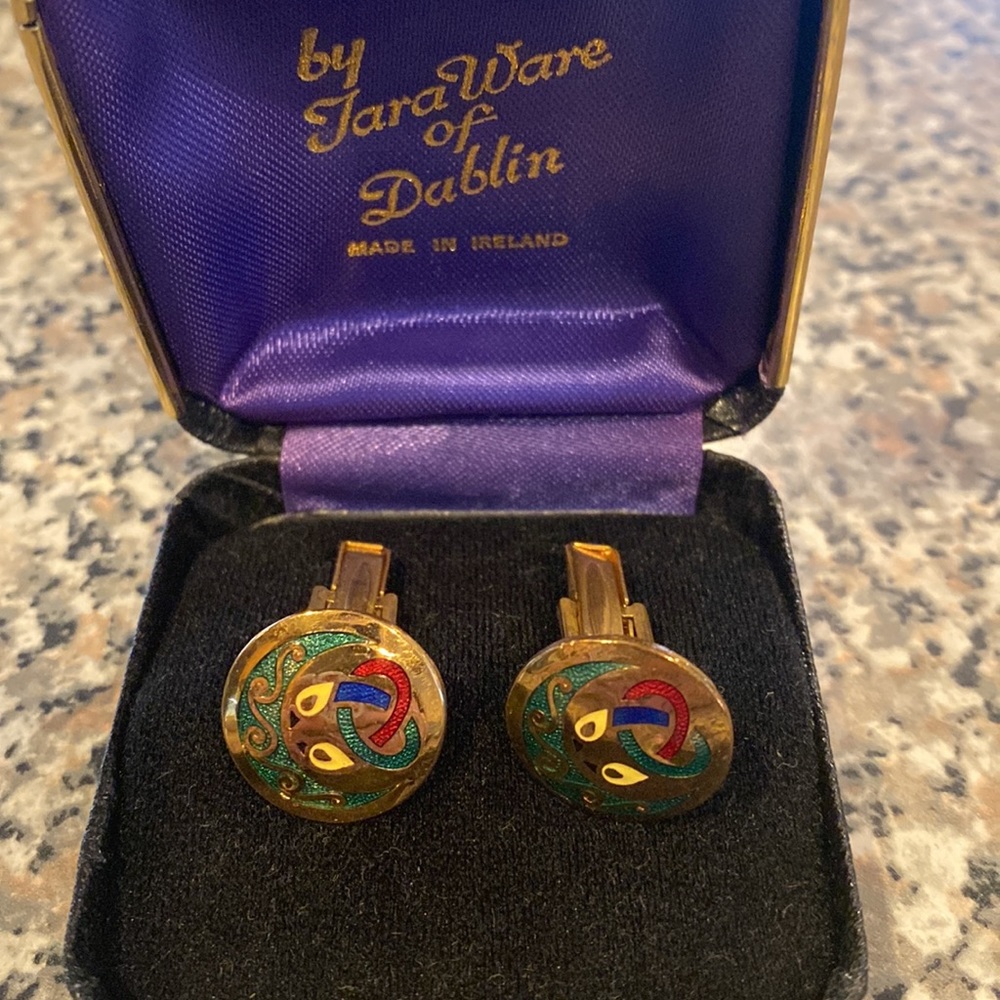 Authentic‎ Irish Cufflinks - Picture 2 of 3